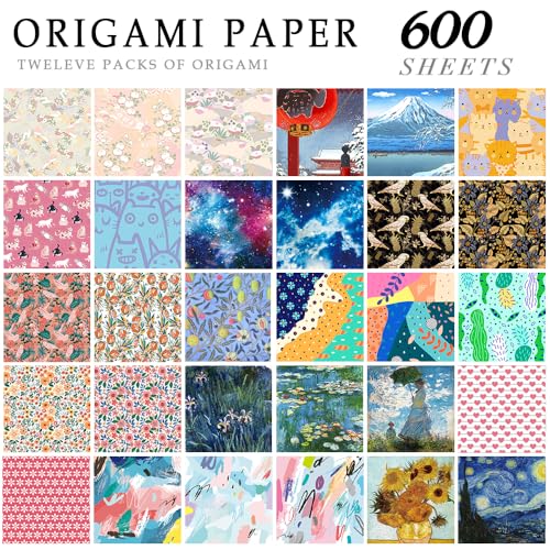 12 Different Packs Full Collection Origami Paper