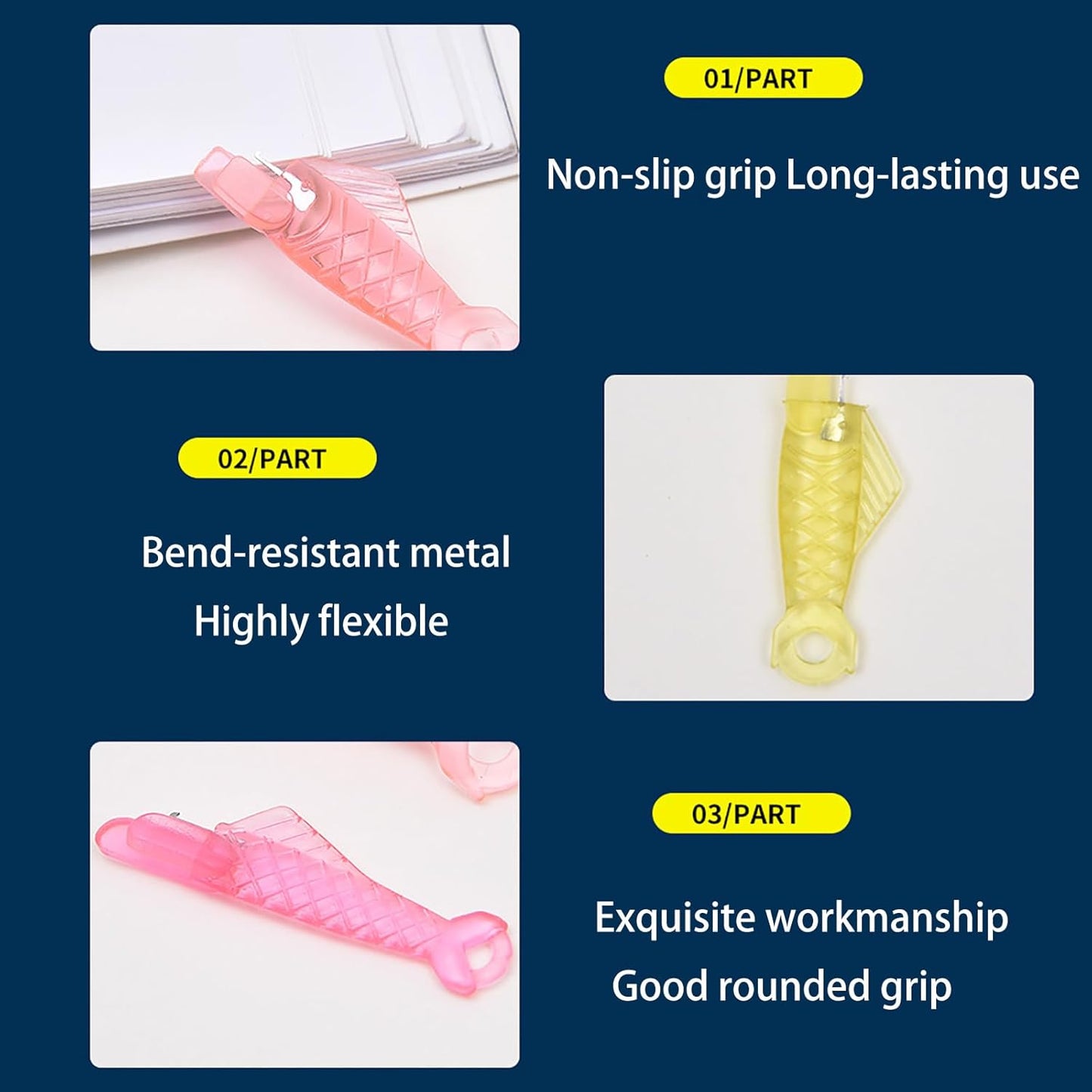 Fish Mouth Sewing Machine Needle Threader - 2025 New Automatic Tool, Quick & Easy Loop Threader for Enhanced Sewing Efficiency & Precision (10)