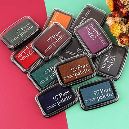 Ink Pad Set European Vintage Color Pigment Ink Pad