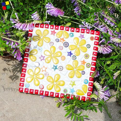 170g Ceramic Mosaic Tiles Pieces (150 Count)