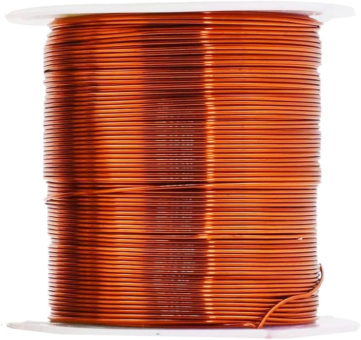 Mandala Crafts 22 Gauge Anodized Aluminum Craft Wire for Jewelry Making - 400 FT Colored Flexible Neutral Wire - Bendable for Bonsai Armature Crafting Sculpting - Crafty Corner