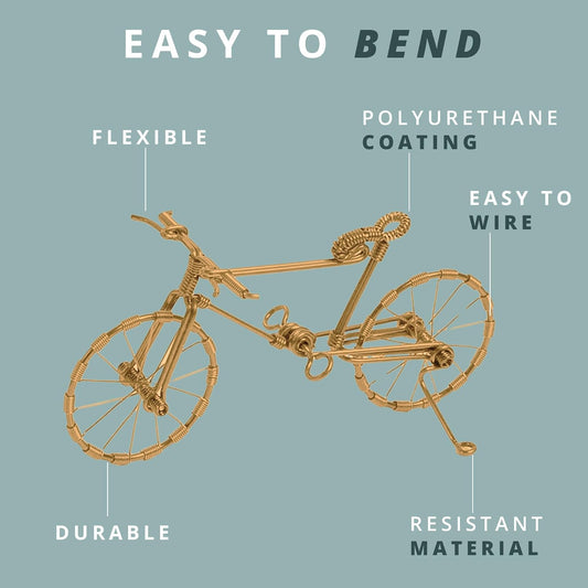 UTILE 18 20 22 24 Gauge 90 ft 99.9% Pure Soft Copper Wire for Electroculture Gardening, Jewelry Making, Crafting Wire Bendable, Plant Wire (Copper 22)