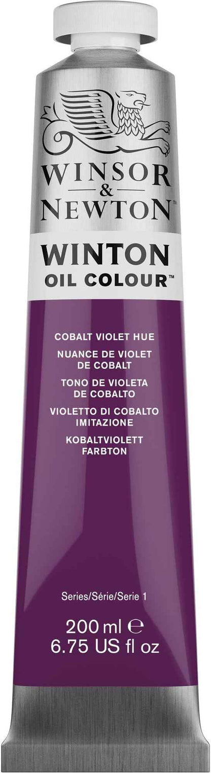 Winsor & Newton Winton Oil Color, 200ml (6.75-oz) Tube, Cobalt Violet Hue