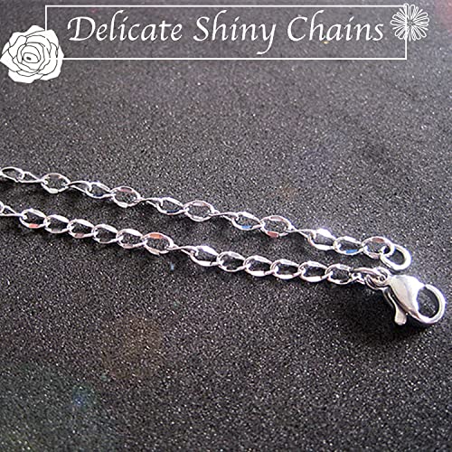 33ft Twisted Cable Chain 2mm Silver Stainless Steel Link Chain