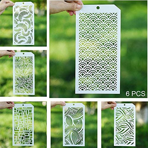 DIY Decorative Stencil Template for Scrapbooking Paiting on Wall Furniture Crafts