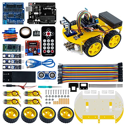 Smart Robot Car Kit Include Ultrasonic Sensor