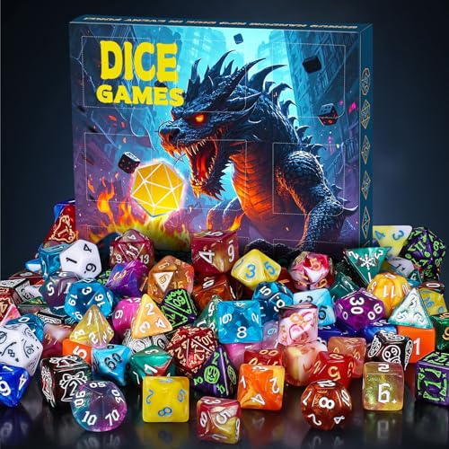 Polyhedral Dice Set (63 Count)