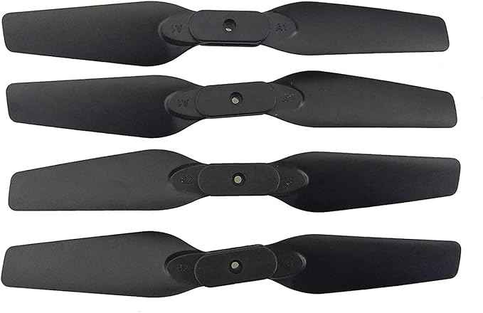 Black Accessory kit for E58 S168 JY019 Folding Quadcopter Remote Drone Propeller and Protective Cover and Landing Gear