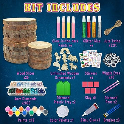 Kids Wooden Painting Kit