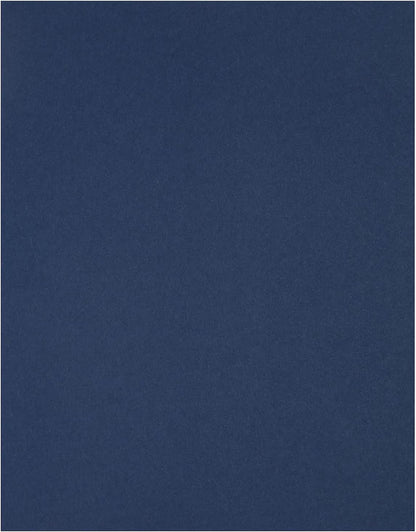PA Paper Accents Stash Builder Cardstock 8.5" x 11" Chambray, 65lb Colored cardstock Paper for Card Making, Scrapbooking, Printing, Quilling and Crafts, 25 Piece Pack