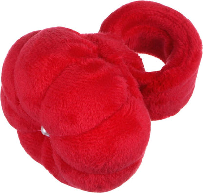 HARFINGTON Wrist Pin Cushions Band Sewing Needle Cushion Needle Holder Pincushions with Adjustable Strap Fit All Wrist Sizes for Sewing Quilting Needlework Crafts, Red