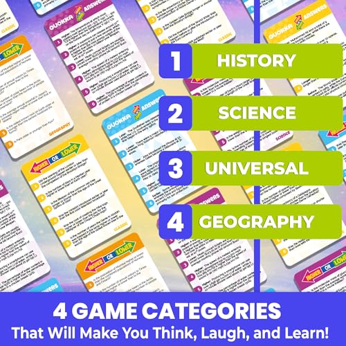 Trivia Board Games for Kids and Adults
