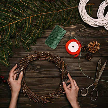 673 Feet Floral Vine Bind Wire Rustic Craft Wire (673 Foot)