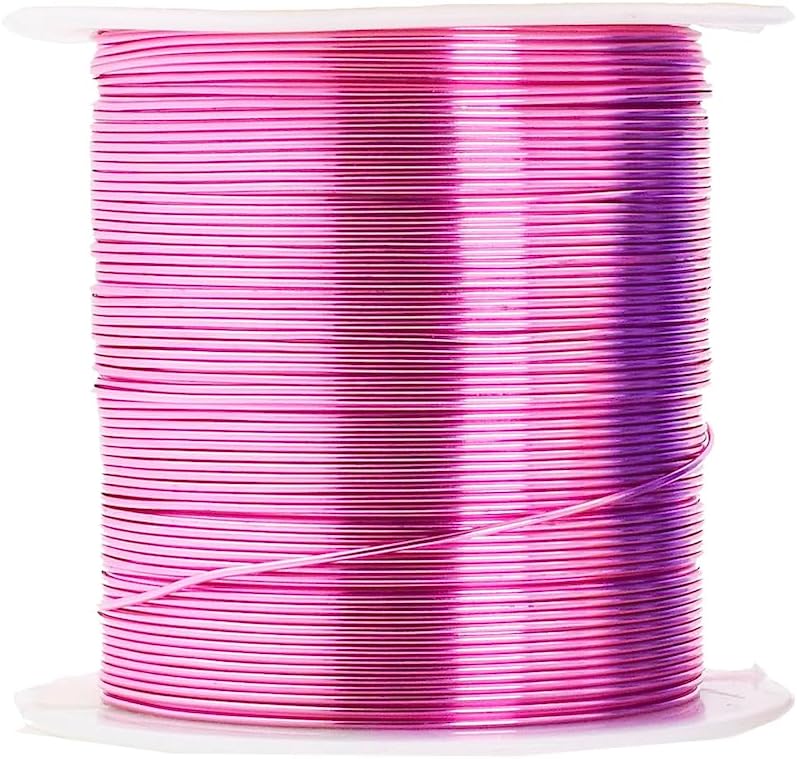 Mandala Crafts 20 Gauge Anodized Aluminum Craft Wire for Jewelry Making - 400 FT Colored Flexible Pastel Wire - Bendable for Bonsai Armature Crafting Sculpting - Crafty Corner