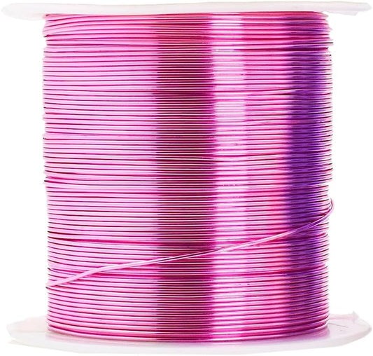 Mandala Crafts 18 Gauge Anodized Aluminum Craft Wire for Jewelry Making - 400 FT Colored Flexible Pastel Wire - Bendable for Bonsai Armature Crafting Sculpting - Crafty Corner
