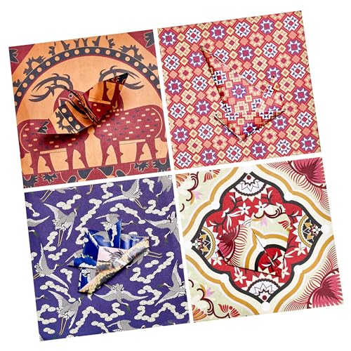 Ethnic Patterned Origami Paper (50 Count)