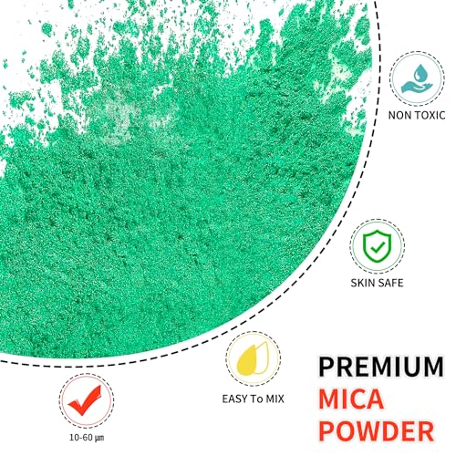 Mica Powder 100g Mica Powder for Epoxy Resin (3.53 Ounce)