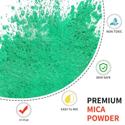 Mica Powder 100g Mica Powder for Epoxy Resin (3.53 Ounce)