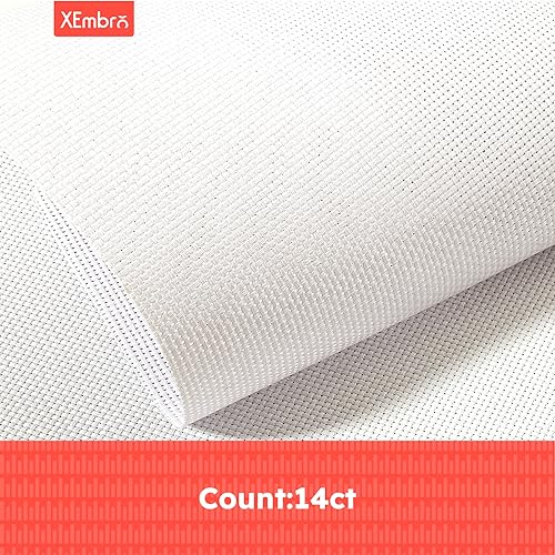 12 PCS Aida Cloth 14 Count