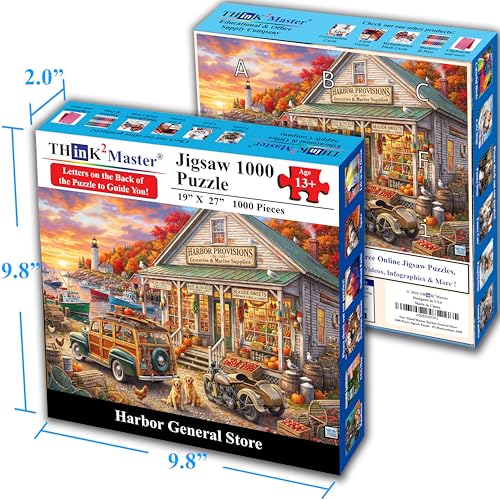Harbor General Store 1000 pieces Large Format Jigsaw Puzzle