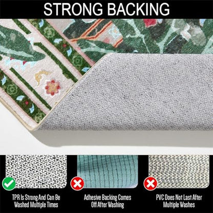 Oriental Tropical Washable Rugs (24 Sq Ft)
