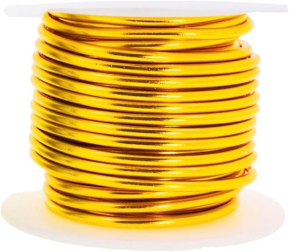 Mandala Crafts 2mm 12 Gauge Pastel Color Anodized Aluminum Wire for Sculpting, Armature, Jewelry Making, Gem Metal Wrap, Garden, Colored and Soft, 4 Rolls - Crafty Corner