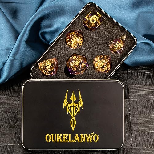 Magic Lord Rings DND Dice Set with Box