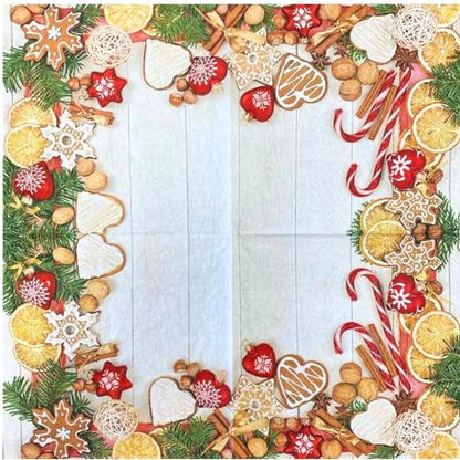 20 ct 13x13 Christmas Paper Decoupage Napkins (20 Count)
