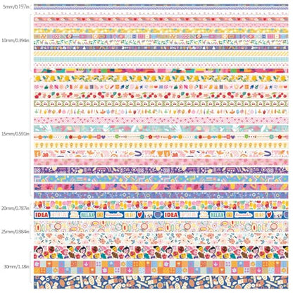 35 Rolls Washi Tape Set (35 Count)