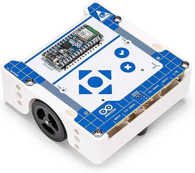 Arduino Alvik [AKX00066] - Programmable Robot - Powered by Nano ESP32, Compatible with MicroPython | Line Following, Multi-Sensors, and Lego Technic Integration