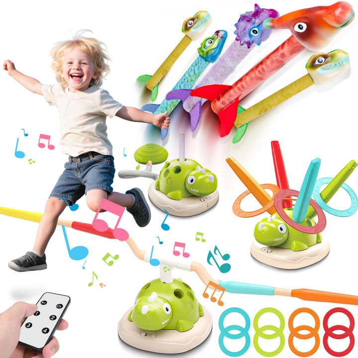 3 in 1 Dinosaur Rocket Launcher for Kids 3