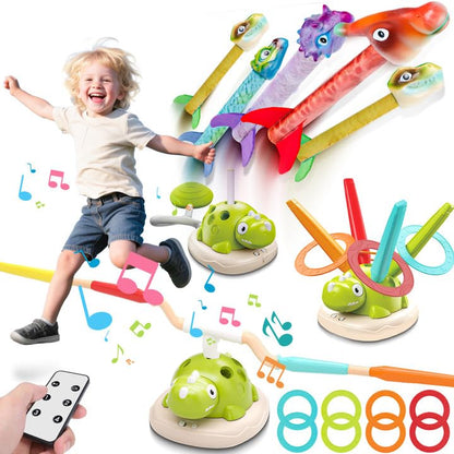 3 in 1 Dinosaur Rocket Launcher for Kids 3