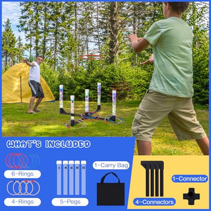 YEEA LED Ring Toss Game for Kids
