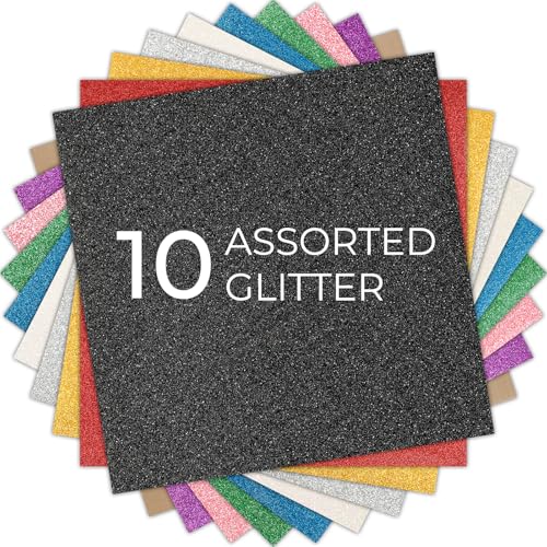 Glitter HTV Heat Transfer Vinyl