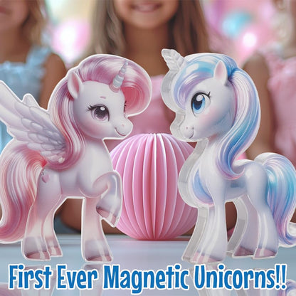 Unicorn Magnetic Tiles (61 Count)