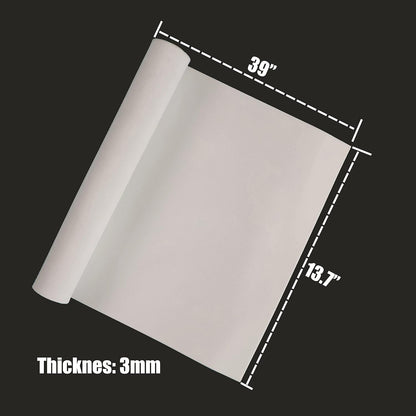 OISAKLD EVA Foam 2mm-10mm 13.7"×39" Craft Foam Sheet 74 kg/m³ Cosplay Foam for Craft Model Cosplay 3mm - Crafty Corner