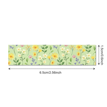 Adirasenotek Floral Washi Tape Set 12 Rolls,Flower Butterfly Washi Tape Decorative Paper Stickers Decorative Tape,DIY Art Crafts Wrapping Decor for Gifts Wrapping