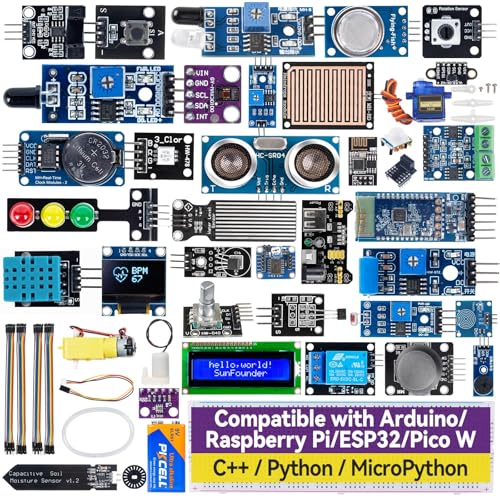 Universal Maker Sensor Kit Compatible with Arduino Mega 2560