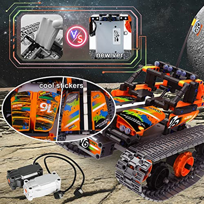 STEM Remote Control Building Kit 3 in 1 RC Tracked Racer
