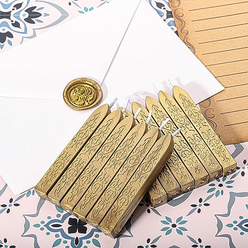 12Pcs Sealing Wax Sticks for Wax Seal Stamp (12 Count)