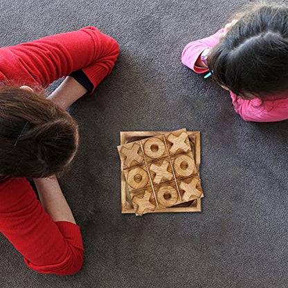 Tic Tac Toe & Tumble Tower Blocks Tables Game Set