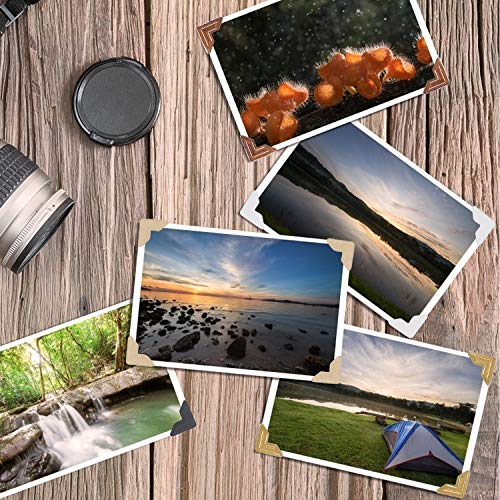 12 Sheets Photo Corner Stickers