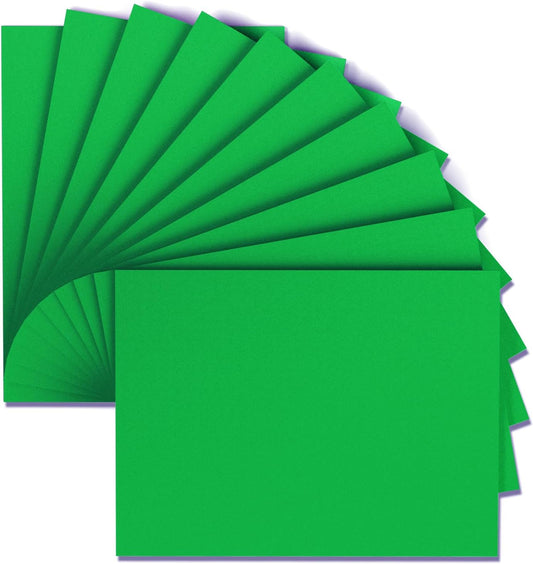 MEARCOOH Green Foam Sheets Crafts 9x12 Inch 2mm Eva Color Craft Foam Paper for Crafts Project Preschoolers Classroom Scrapbooking DIY Cosplay(10 Sheets) - Crafty Corner