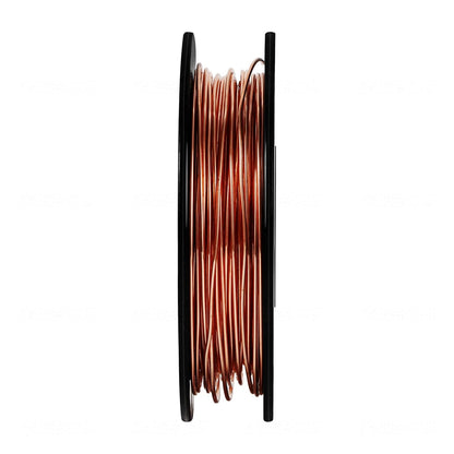18 Gauge/1.0 mm 65 Feet 5 oz 99.9% Dead Soft Copper Wire for Electroculture Gardening, Jewelry Making, Beading, Science Projects, DIY Artwork, Christmas Wreaths Tree