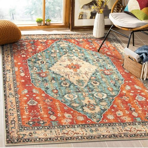 Felice Boho Tribal Square 6x6 Area Rug