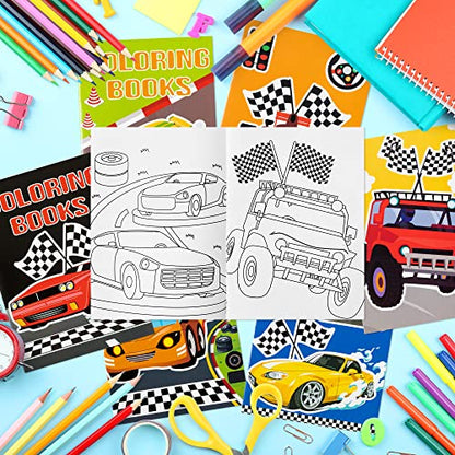 24pcs Race Car Coloring Books Bulk for Kids Party Favors (24 Count)