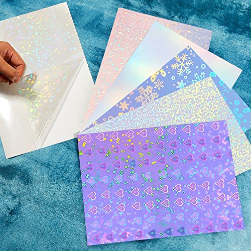 36 Holographic Laminate Sheets