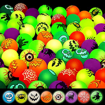 40 Glow in The Dark Bouncing Balls (40 Count)
