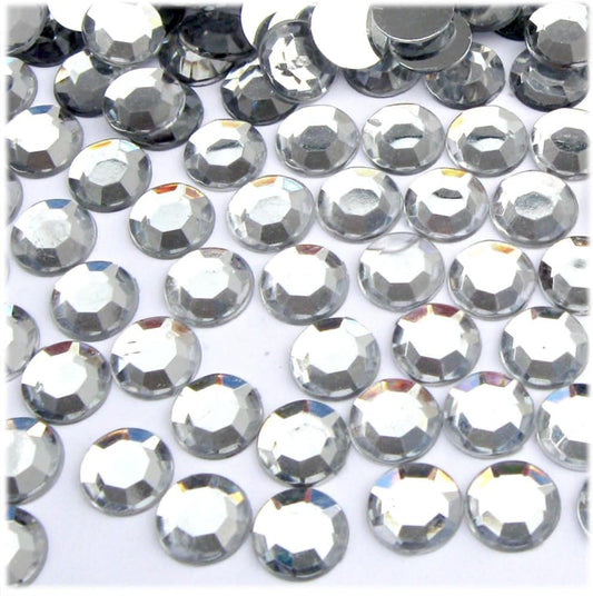 The Crafts Outlet 144pc Rhinestones Round 10mm - Flatback Golden Yellow - Crafty Corner