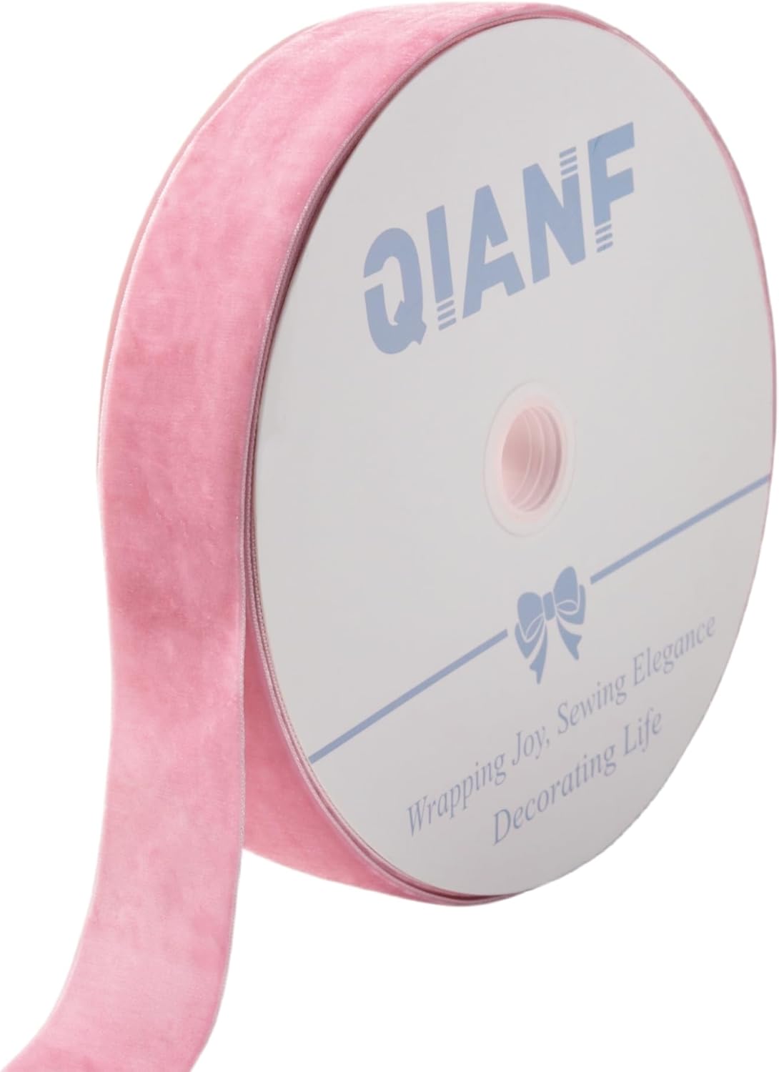 Velvet Ribbon, 1 1/2-Inch by 25-Yard Spool (Pink) - Crafty Corner